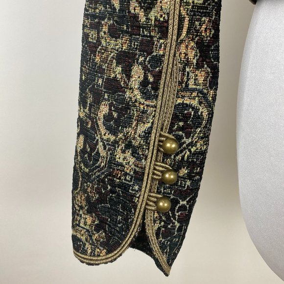 PER SE Carlisle Tapestry Jacket Cropped Blazer - Picture 4 of 9